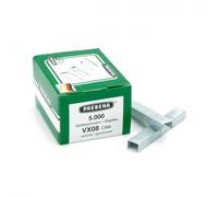 Prebena Agrafes VX08 CNK galvanisées 8,0mm pour AEG BeA Bosch Novus type 53 Rapid R53 KL-50 5M