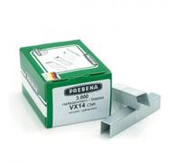 Prebena Agrafes VX14 CNK galvanisées 14mm pour AEG BeA Bosch Novus type 53 Rapid R53 KL-50 3M