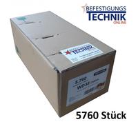 Prebena Agrafes WD-38CNK 38mm galvanisé 4C-WD75 Makita AT2550A Haubold BK 2538 PN 2550 KL-54 5,76M P