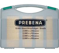 Prebena J-BOX 8.000 Pointes/Brads en Coffret
