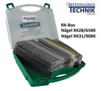 Prebena RK BOX Clous en bande 20° pour cloueurs en bande 7XR-RK90 8F-RK100