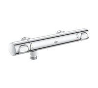 GROHE Mitigeur thermostatique de douche Precision Flow – Montage mural, chromé 34799000