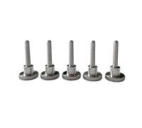 PrecisionGeek Vis moletées M3 DIN 464 - Naturel - 16 mm - Lot de 5