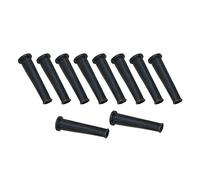 predolo 10 pièces en Caoutchouc Fil Bottes Botte Couverture Remplacement Portable câble Manchon Tuyau Fil Protecteur, 70mmx8mm