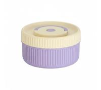 predolo Boîte Repas Isotherme en Acier Inoxydable 316 Conteneur Alimentaire Bento Lunchbox avec Sac Isolant Démontable Étanche Réchauffable au Micro-ondes, Violet, Violet, Petit 400ML