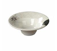 predolo Bol à Dessert en Mélamine Bol Coupe Soucoupe Présentoir Piedé Élégant Robuste Antichoc Surface Lisse Adapté aux Glaces Puddings Soupes Sucrées, 8 Pouces