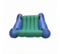 predolo Canapé Gonflable Enfant Moulé Fauteuil Lounge Gonflable Valves Visibles pour Enfants, 106 106 116, Bleu-Vert