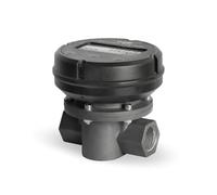 predolo Débitmètre à Engrenages Haute Précision Débitmètre avec Écran Digital Compact Compteur Débit pour Atelier, Compteur À Engrenages OGM Pps 1 Pouce【10-100L/Min】