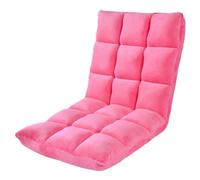 predolo Fauteuil Sol avec Dossier Réglable Matelassé Fauteuil Pliable Doux Siège pour Studio, Color to 1
