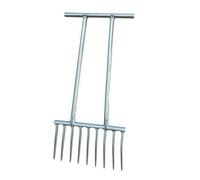 predolo Fourche-Bêche Anti-Flexion Fourche En Acier Barre Transversale Outil Agricole pour Cueillette l’ail