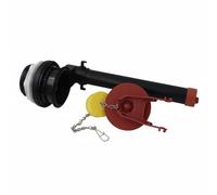 predolo Kit Chasse WC Complet Silicone Mécanisme WC à Double Chasse Acier Inox Équipement Sanitaire
