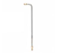 predolo Lance Coudée pour Nettoyeur Haute Pression Anticorrosion Rallonge Coudée pour Lance à Eau Installation Facile Buse Nettoyage Châssis, 90 Deg Bend Long