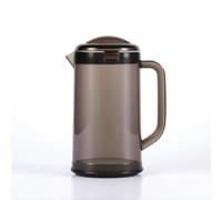 predolo Pichet D'eau Translucide Broc Réfrigérant Stable Récipient pour Familles, Array, Thé Marron, 1.7L
