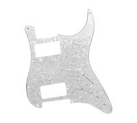 predolo Plaque protection pour guitare, facile à installer, portable, 11 trous, haute performance, accessoires professionnels, pièces guitare, Brillant