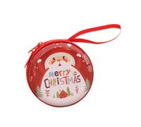 predolo Porte-Monnaie de Noël élégant, Compact et Polyvalent, Mini-Porte-Monnaie, Pochette pour Petits Bijoux et bibelots, idéal pour Les fêtes, Aîné à Barbe Blanche