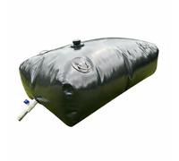 predolo Réservoir d'eau Souple Épais Cuve de Stockage d'eau Pliable Étanche Équipement Agricole pour Agriculteurs, Agriculture, Extérieur, Véhicule , 2m X 1m X 0.5m 1 Tonne