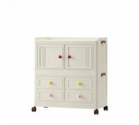 predolo sur roulettes Étroit Armoire sur roulettes Mince Meuble Rangement pour Bébé, Style to 2