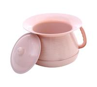 predolo Urinoir à crachoir avec couvercle pour enfants, seau de toilette portable pour la nuit, petit pot de pour les personnes âgées, Rose