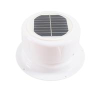 predolo Ventilateur Solaire de Toit Extracteur d'air et Aérateur de Plafond pour Améliorer la Circulation de l'Air sur Un Bateau Une et Un, Blanc
