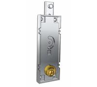 Prefer B511.0012.0200 Serrures pour portes battantes/garage avec cylindre rond, sans cadre poignée