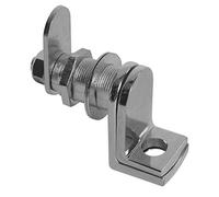 PREFER - Serrure avec trou pour cadenas Diamètre 11 mm - Levier 31 mm Centre du trou - Complète avec 2 Clés en Laiton - Adaptée à un usage extérieur - Pour portail et grille