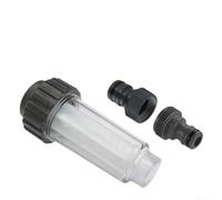 Préfiltre à eau compatible avec Karcher série K2-K7 - Connexion haute pression avec écran en maille 150 - Prévention de la saleté pour nettoyeur de voiture
