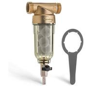 Préfiltre à sédiments - iSpring - Serie WSP - 50 µm - Siliphos anti-tartre - Inox 3/4-1""