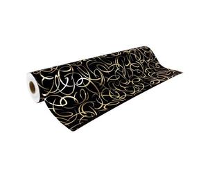 Prem.80g, 50x0,70m Arabesq or fd noir - Noir