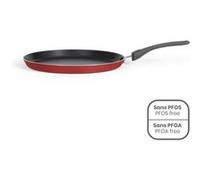 Livoo - Crêpière 26cm MEP149-2,5mm d'épaisseur, manche soft touch resistant à la chaleur, tous feux dont induction