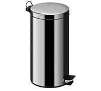 Premier Housewares 0506315 Poubelle à Pédale en Acier Inoxydable/Godet Intérieur en Plastique 12 L
