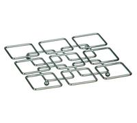 Premier Housewares 0509615 Dessous de Plat en Fil Carré Chromé