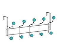 Premier housewares 0509732 portemanteau à suspendre avec 10 crochets + boules plastique turquoise G