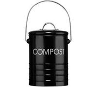 Premier Housewares 0510019 Bac À Compost Avec Poignée Noir Noir G