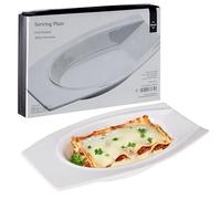 Premier Housewares 0722519 Plat de Service en Porcelaine Blanc