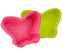 Premier Housewares 0804982 Set de 2 Moules à Gâteau Papillons en Silicone