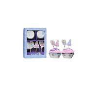 PREMIER HOUSEWARES 0805171 SET DE 24 FORMES MOULE A MUFFIN I LOVE UK + 4 PIECES DE FORME ASSORTIS