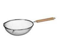 PREMIER HOUSEWARES 0806511 TAMIS ACIER INOXYDABLE + POIGNÉE EN BOIS Bois G