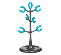 Premier Housewares 0806567 Arbre à 6 Mugs Gris/Bleu