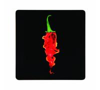 Premier Housewares 1203504 Ensemble de 4 Dessous de Verres Piment en Flammes en Liège