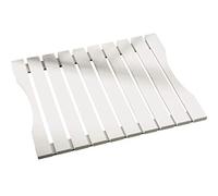 Premier Housewares 1600961 Caillebotis en Bois Finition Mat Blanc