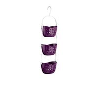 Premier Housewares 1601486 Panier à Douche de 3 Niveaux en PP Violet