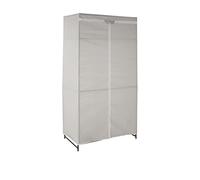 Premier Housewares Armoire en Tissu avec étagère, Gris