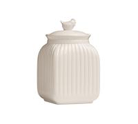 Premier Housewares Boîte à Farine pour Conservation en Dolomite Crème 20 x 12 x 12 cm