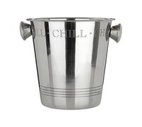 Premier Housewares Bombay Chill, en Acier Inoxydable, Argent, Acier Inoxydable, Silver, 22 x 24 x 20 cm