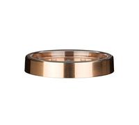 Premier Housewares Brillance Porte-Savon, Plastique, Rose Gold, 12 x 12 x 3 cm