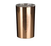 Premier Housewares Brillance Porte-Savon, Plastique, Rose Gold, 7 x 7 x 12 cm