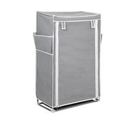 Premier Housewares de Rangement Pliable, Coton/Polyester/Rayonne, Gris