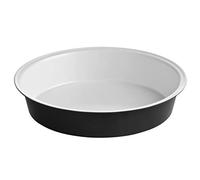 Premier Housewares Ecocook Moule à gâteau Rond en Acier Carbone Revêtement céramique Noir 26 x 26 x 5 cm