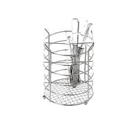 PREMIER HOUSEWARES EGOUTTOIR A COUVERTS AVEC 4 COMPARTIMENTS (CHROME)