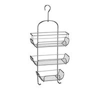 Premier Housewares Étagère de douche 3 niveaux- Serviteur de Douche- Panier de Douche- Chrome- 54 x 26 x 11 cm